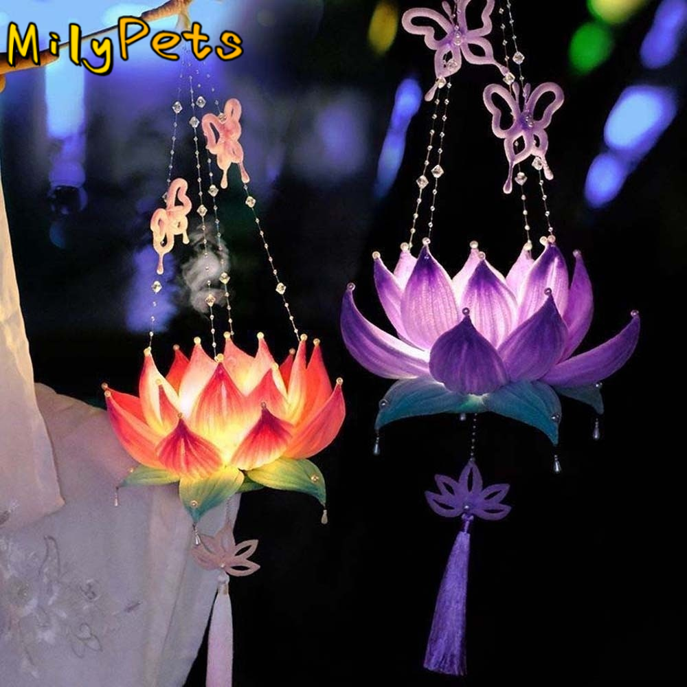 Easy Cosplay Prop - DIY Material Kit Handmade Lotus Lantern