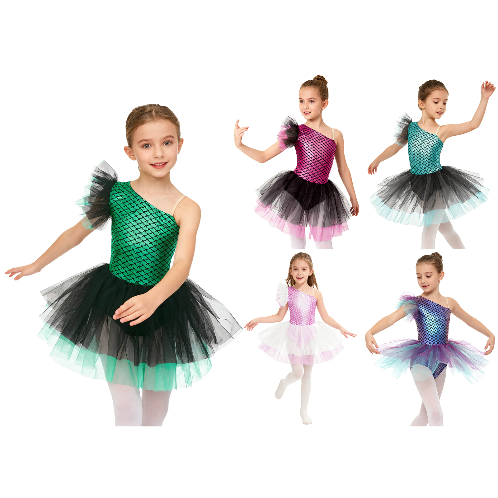 Kids Fish Scales Princess Gymn - Briar Cosplay Prop reseña y precio
