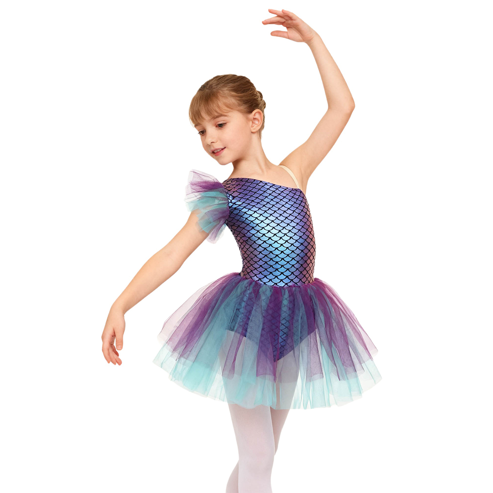 Kids Fish Scales Princess Gymn - Briar Cosplay Prop reseña y precio