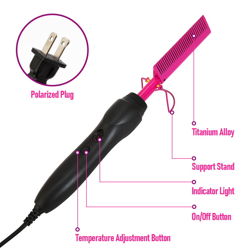 3 in 1 Hot Comb Straightener E - Aerith Cosplay Prop reseña y precio