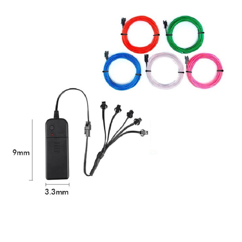 5 in 1 Glow Wire Cable LED Neo - Led El Wire reseña y precio