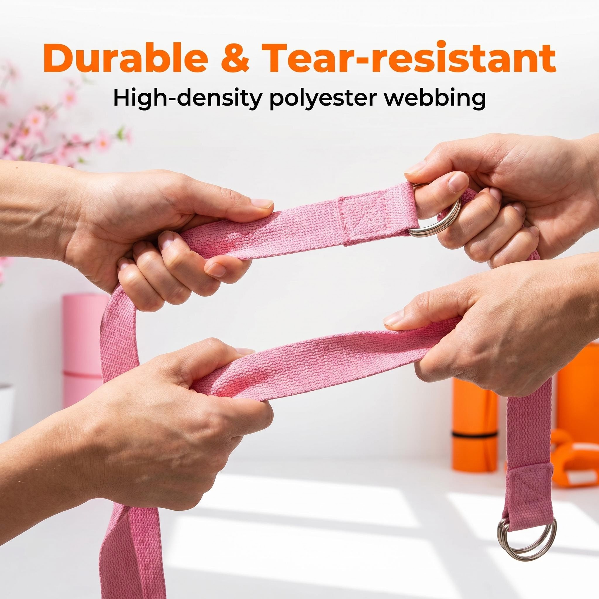 180cm Yoga Stretching Strap Sp - D Ring Strap reseña y precio