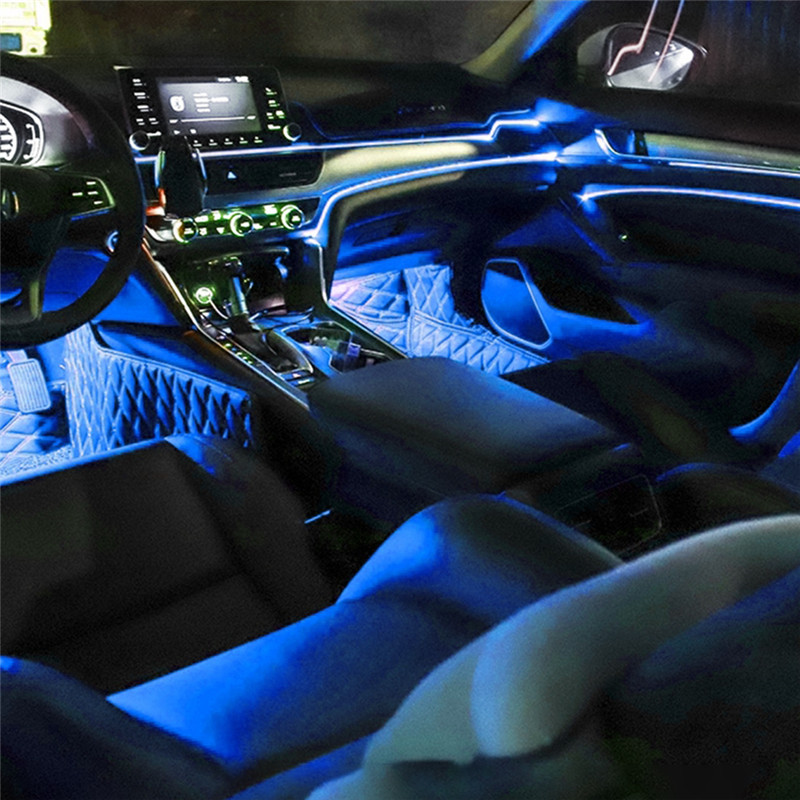 2M Car Interior LED Strip Ligh - Led El Wire reseña y precio