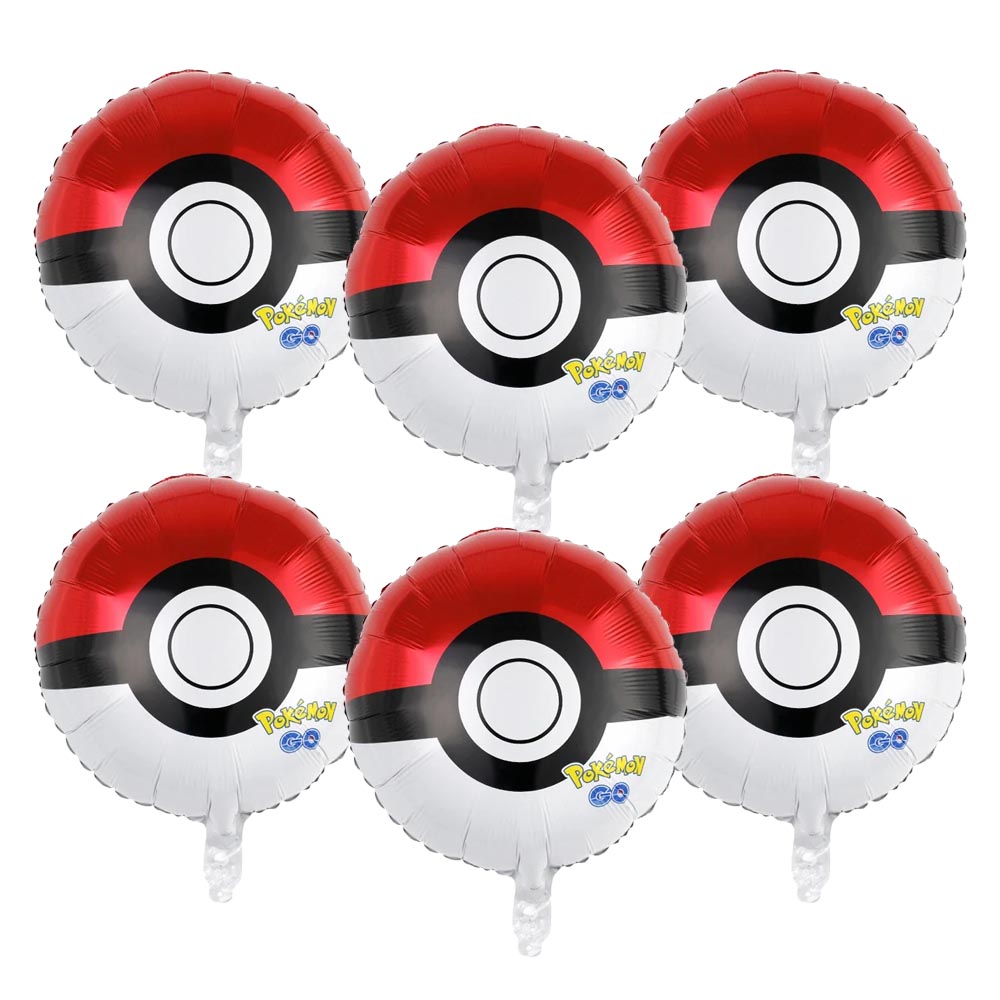 2026  6Pcs Cartoon Pikachu Bir - Pokeball Cosplay Prop reseña y precio