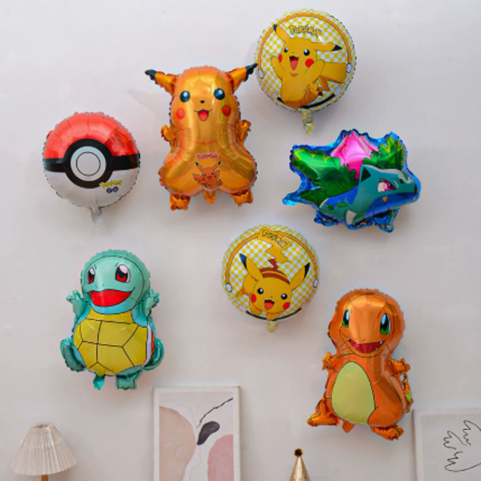 2026  6Pcs Cartoon Pikachu Bir - Pokeball Cosplay Prop reseña y precio