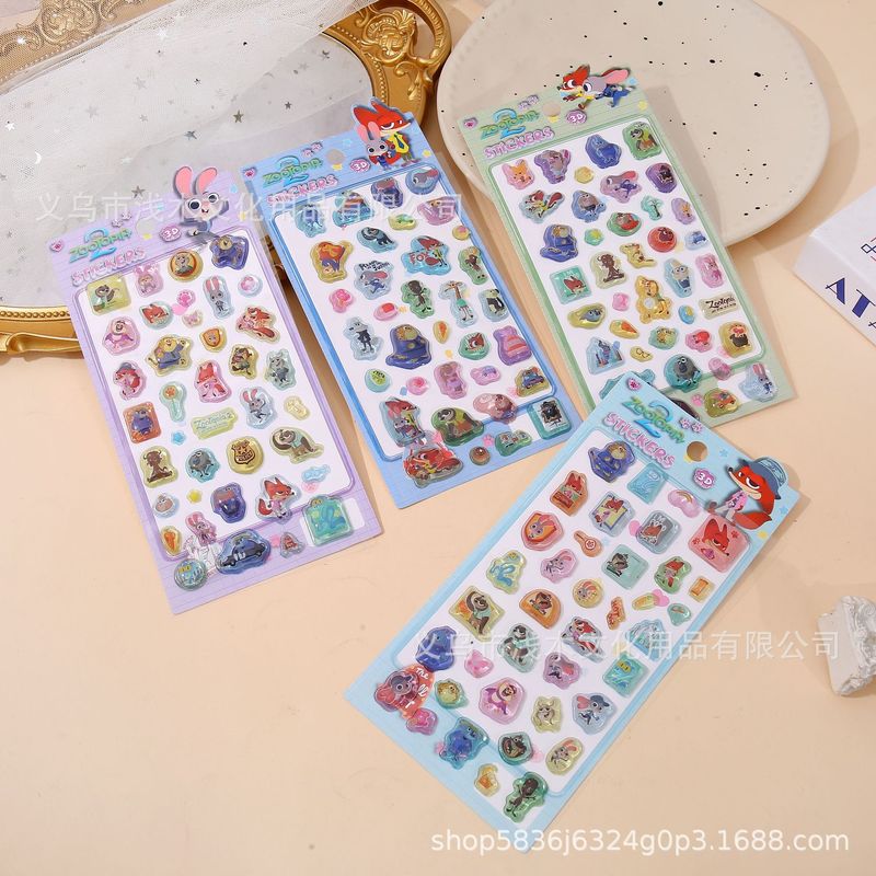 40pcs Kawaii Zootopia 3d Relie - Cosplay Prop Diy reseña y precio