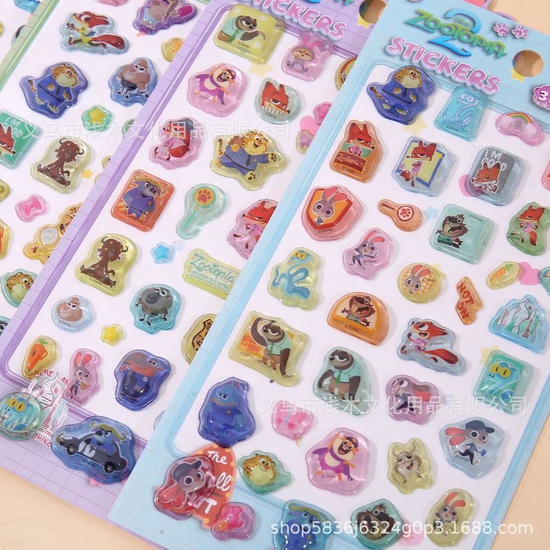 40pcs Kawaii Zootopia 3d Relie - Cosplay Prop Diy reseña y precio