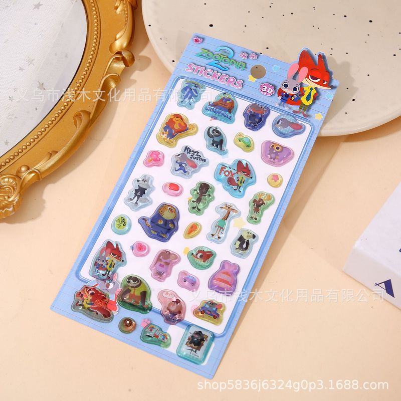 40pcs Kawaii Zootopia 3d Relie - Cosplay Prop Diy reseña y precio