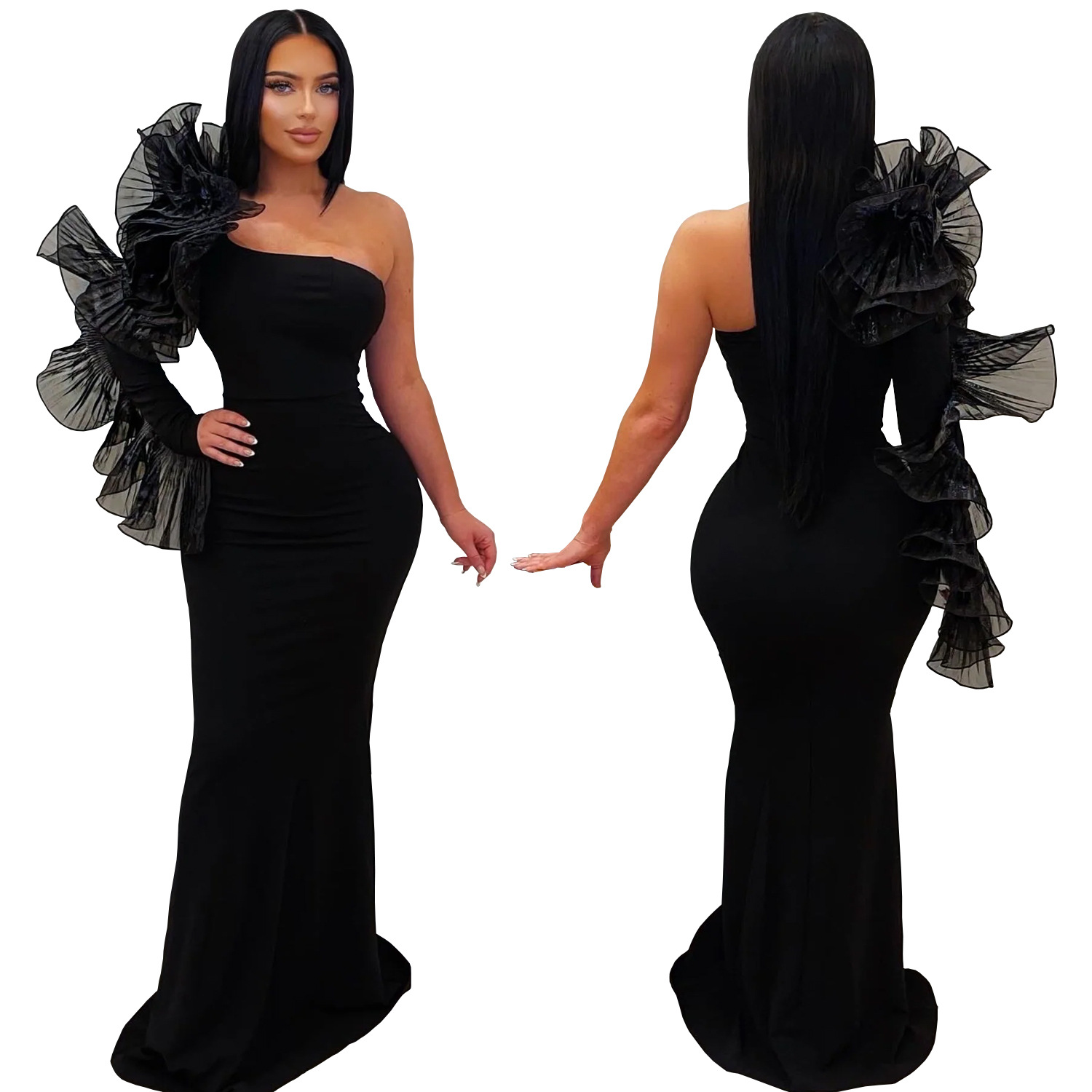 2026 New Black Ruffle Sexy One - Briar Cosplay Prop reseña y precio