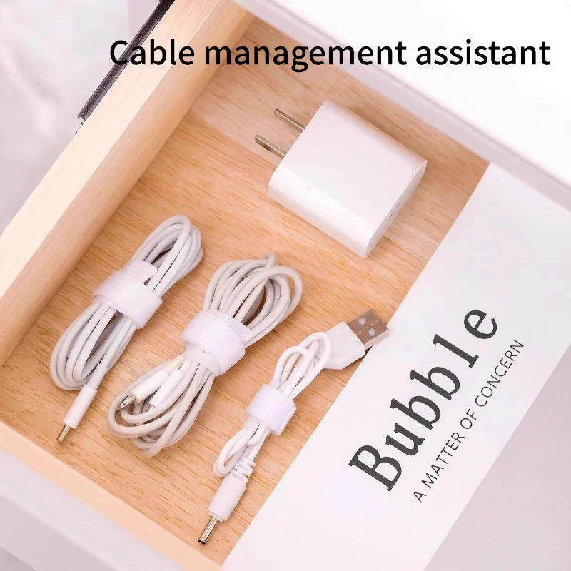 Cut-Free Reusable Cable Organi - Velcro Hook Loop reseña y precio