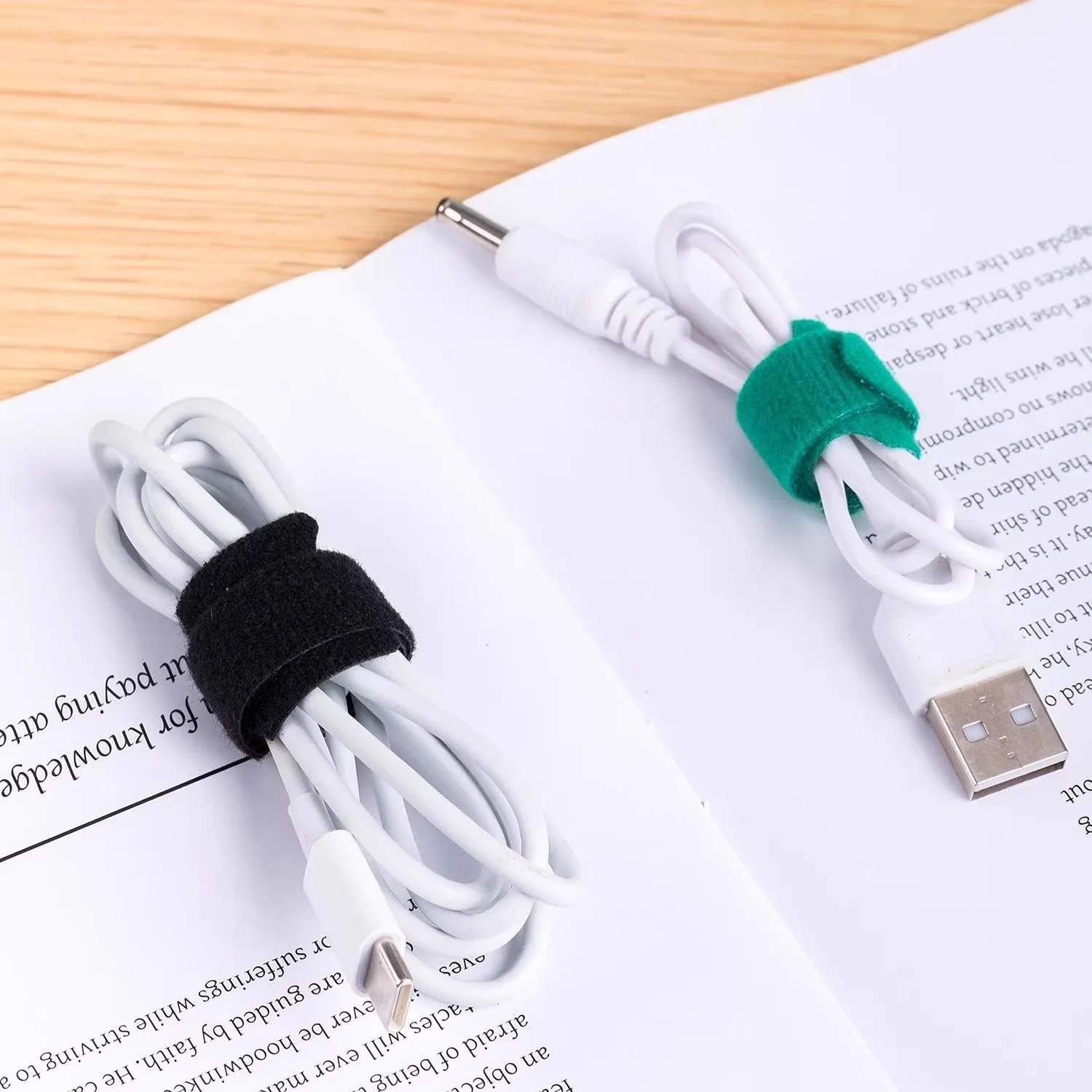 Cut-Free Reusable Cable Organi - Velcro Hook Loop reseña y precio