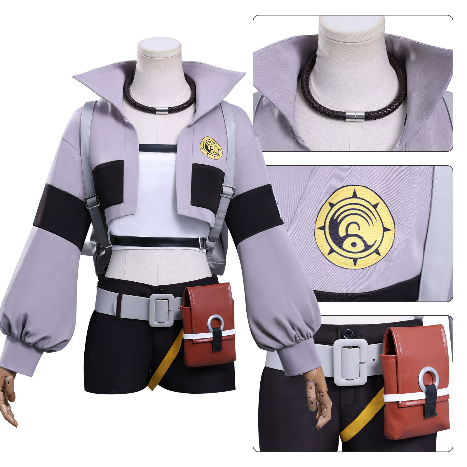Anime Gachiakuta Riyo Reaper C - Cosplay Prop Diy reseña y precio