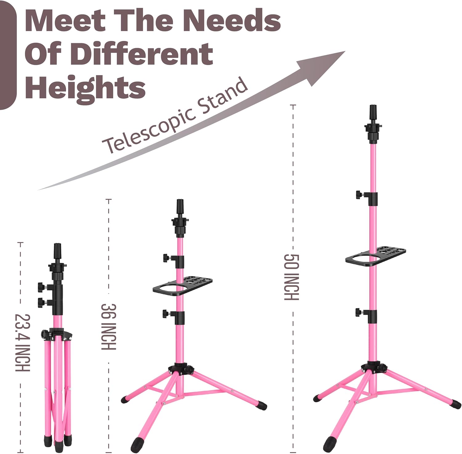Wig Tripod Stand with Tray 125 - Aerith Cosplay Prop reseña y precio