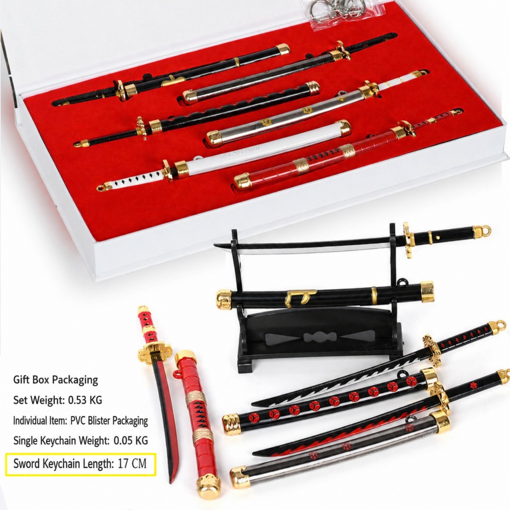 Anime One Piece Zoro Sword Key - Cosplay Prop Dagger reseña y precio