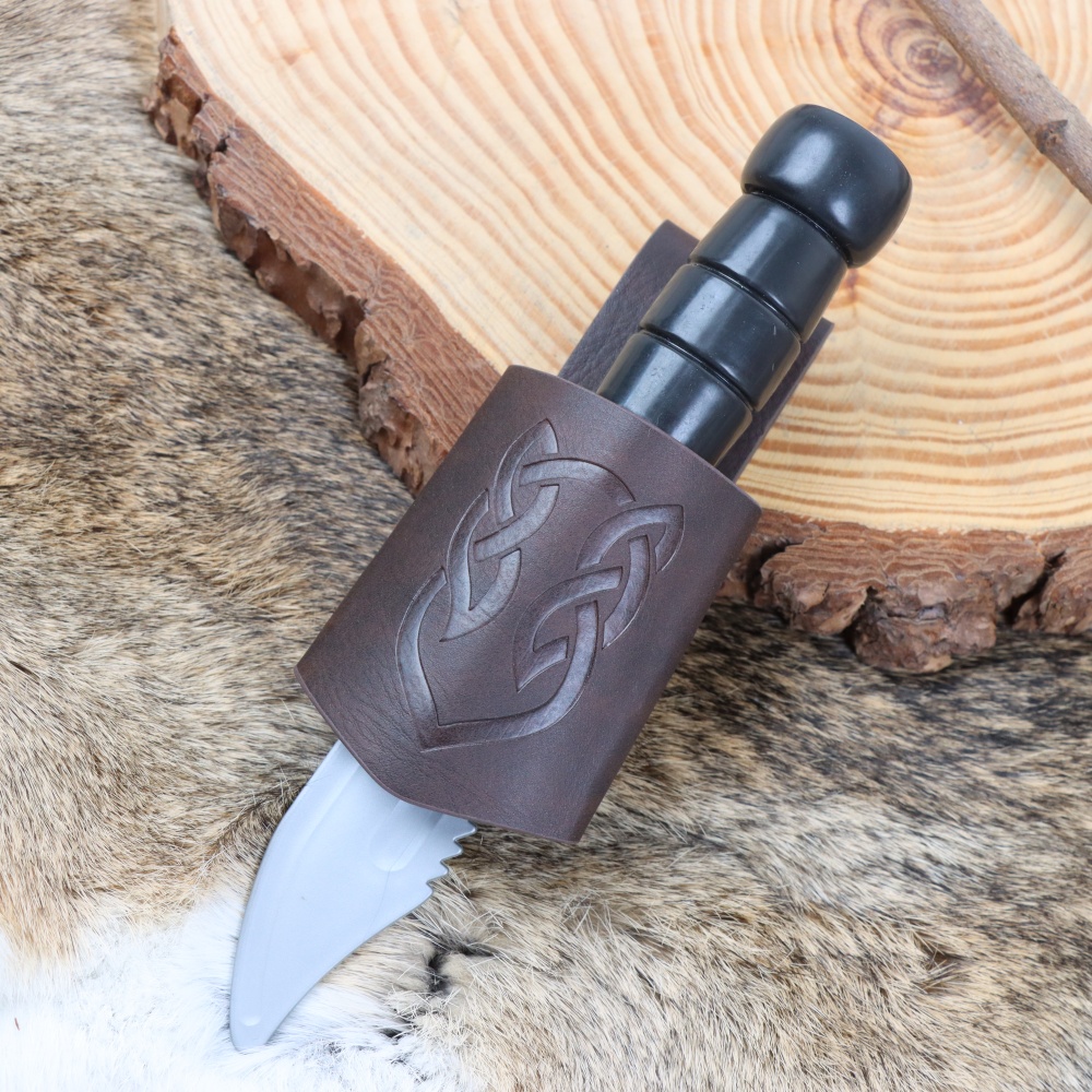 Faux Leather Medieval Viking S - Cosplay Prop Dagger reseña y precio