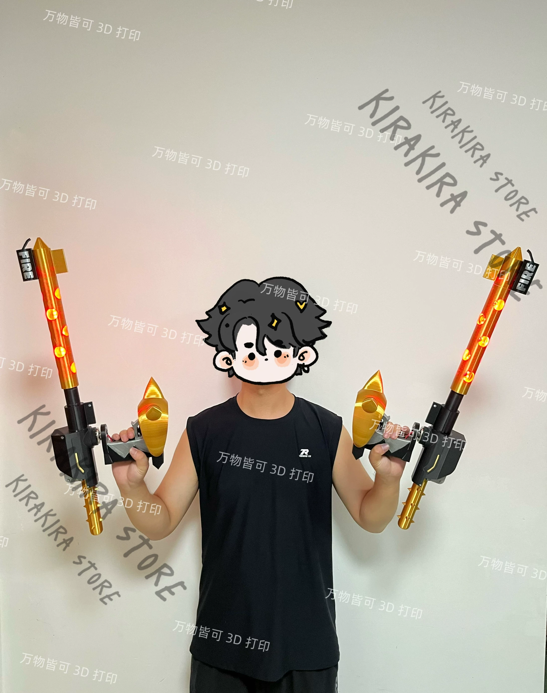 Zenless Zone Zero Burnice Whit - Burnice Cosplay Prop reseña y precio