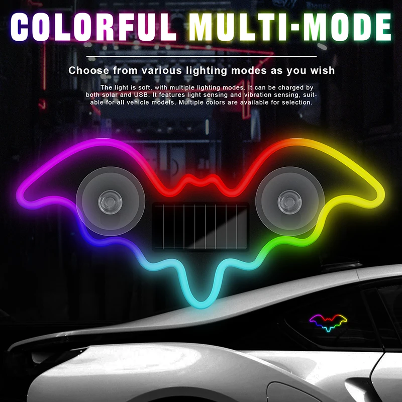 RGB LED car Triangle Window So - Led El Wire reseña y precio