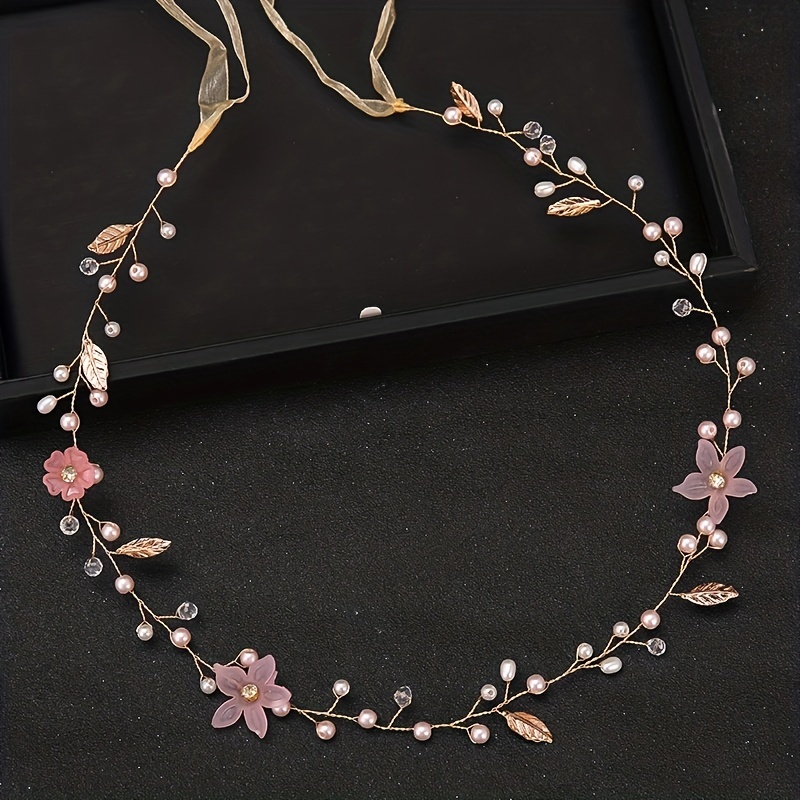 Crystal Leaf Hair Vine Band He - Aerith Cosplay Prop reseña y precio