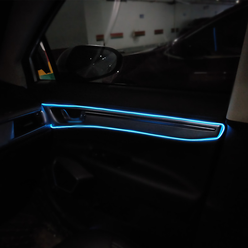 1M/3M/5M Car Interior Led Deco - Led El Wire reseña y precio