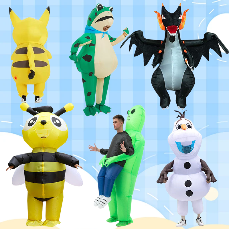 Adult Inflatable Costume Flame - Cosplay Flame Prop reseña y precio