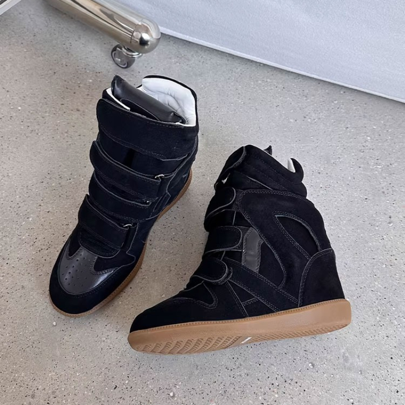 Fashionable Wedge Sneakers Gen - Velcro Hook Loop reseña y precio