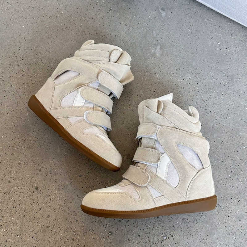 Fashionable Wedge Sneakers Gen - Velcro Hook Loop reseña y precio