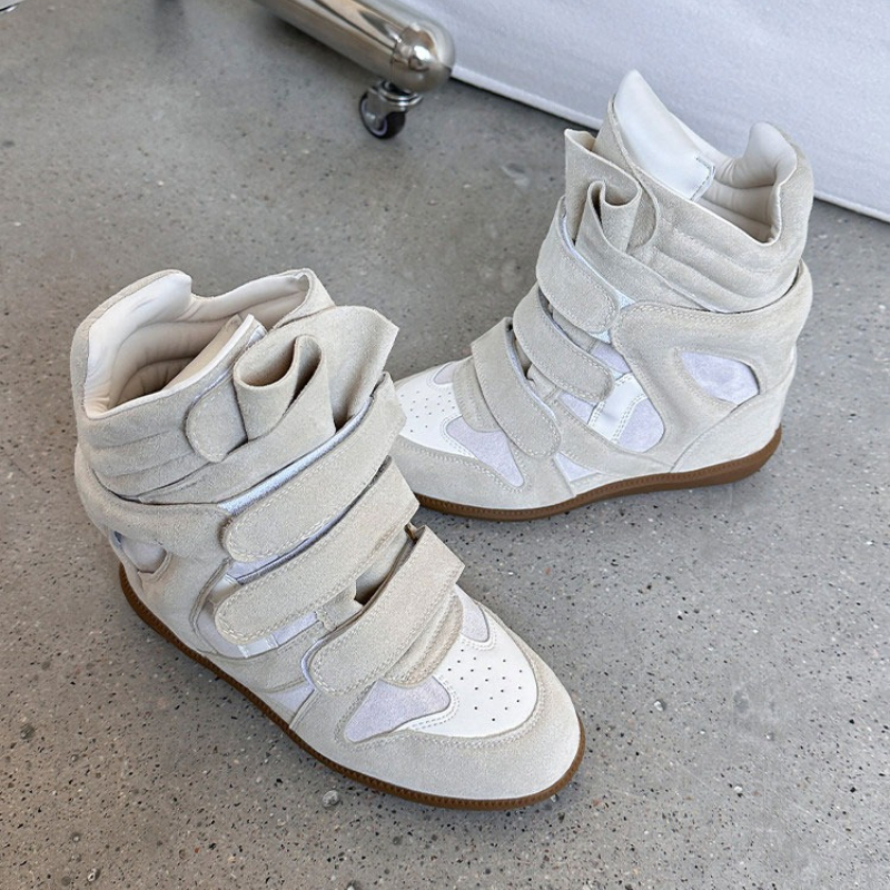 Fashionable Wedge Sneakers Gen - Velcro Hook Loop reseña y precio