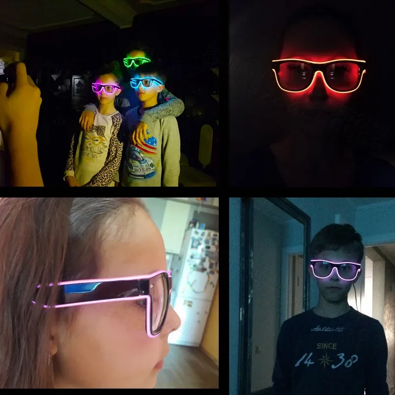 Flashing Glasses EL Wire LED G - Led El Wire reseña y precio