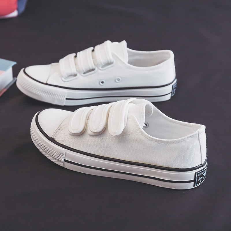 New style Velcro low-top white - Velcro Hook Loop reseña y precio