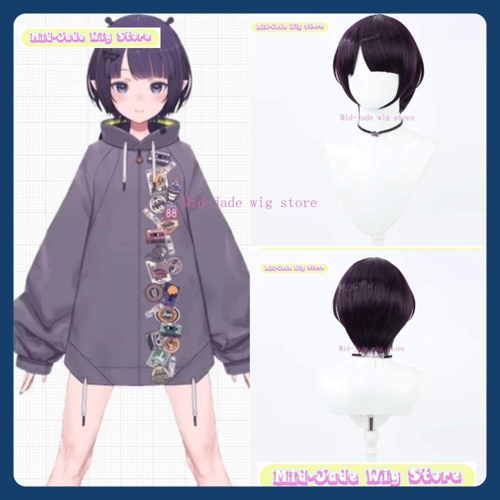 Mid-jade Wig Store Hololive EN - Prop En Cosplay reseña y precio