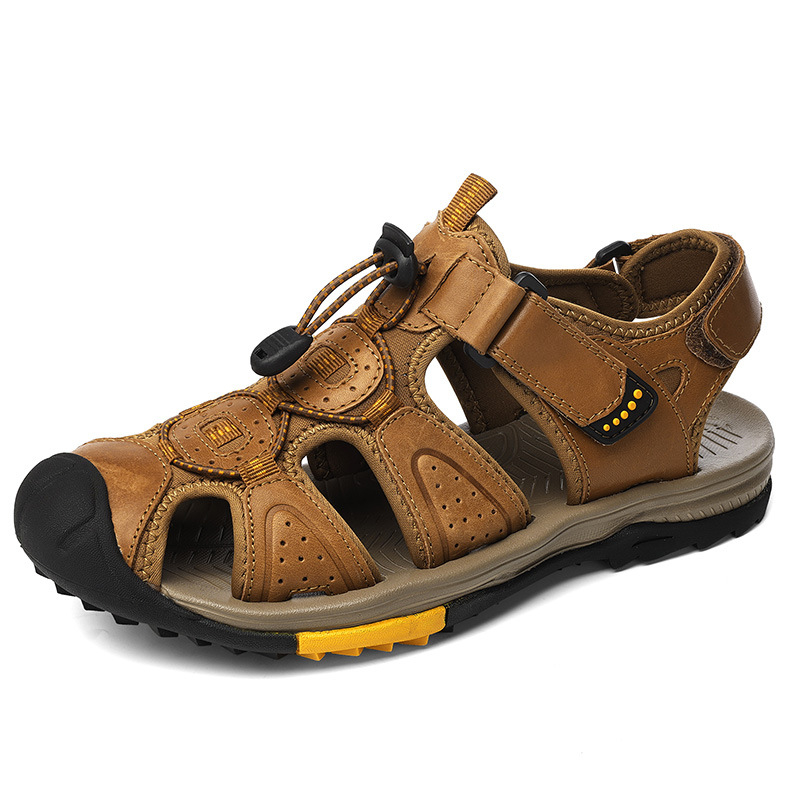Large Size New Summer Men's To - Velcro Hook Loop reseña y precio