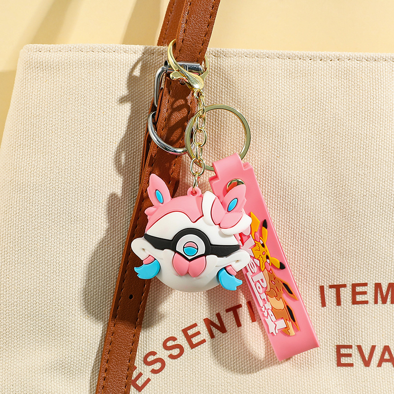 Poke Ball Keychain Set PVC Pok - Pokeball Cosplay Prop reseña y precio