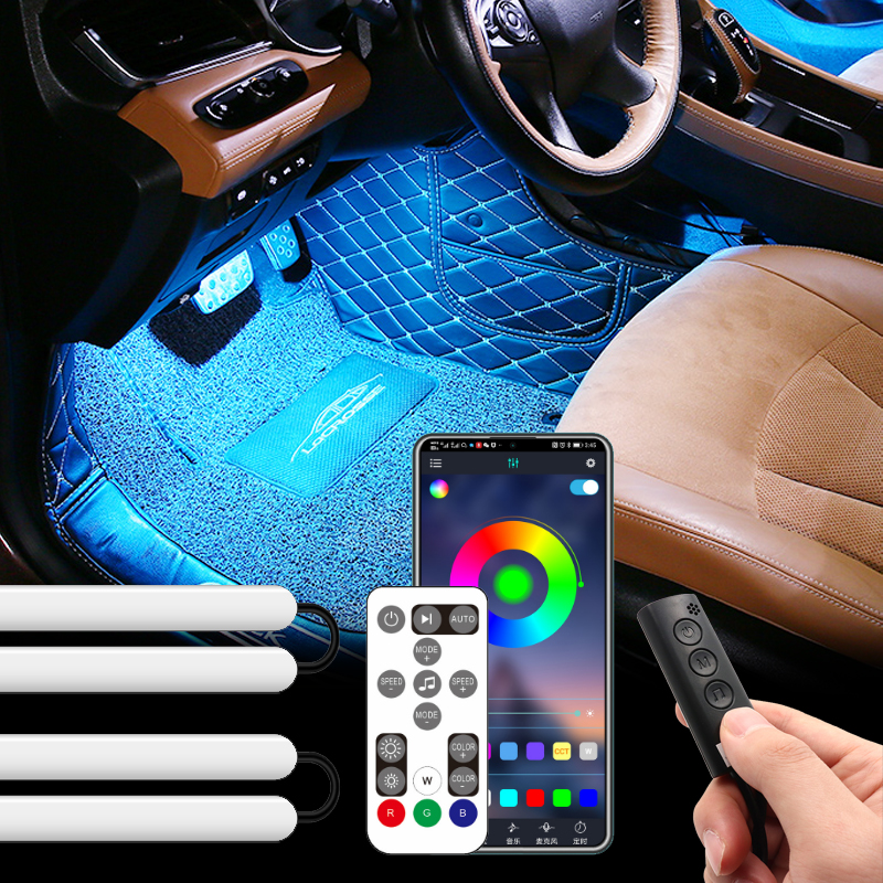 48 LED Remote App Control Ligh - Led El Wire reseña y precio