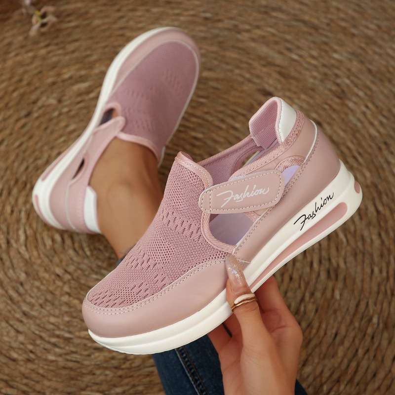Plus Size Casual Women's Shoes - Velcro Hook Loop reseña y precio