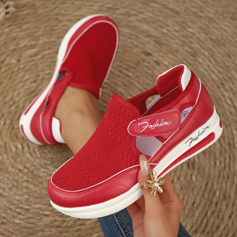 Plus Size Casual Women's Shoes - Velcro Hook Loop reseña y precio