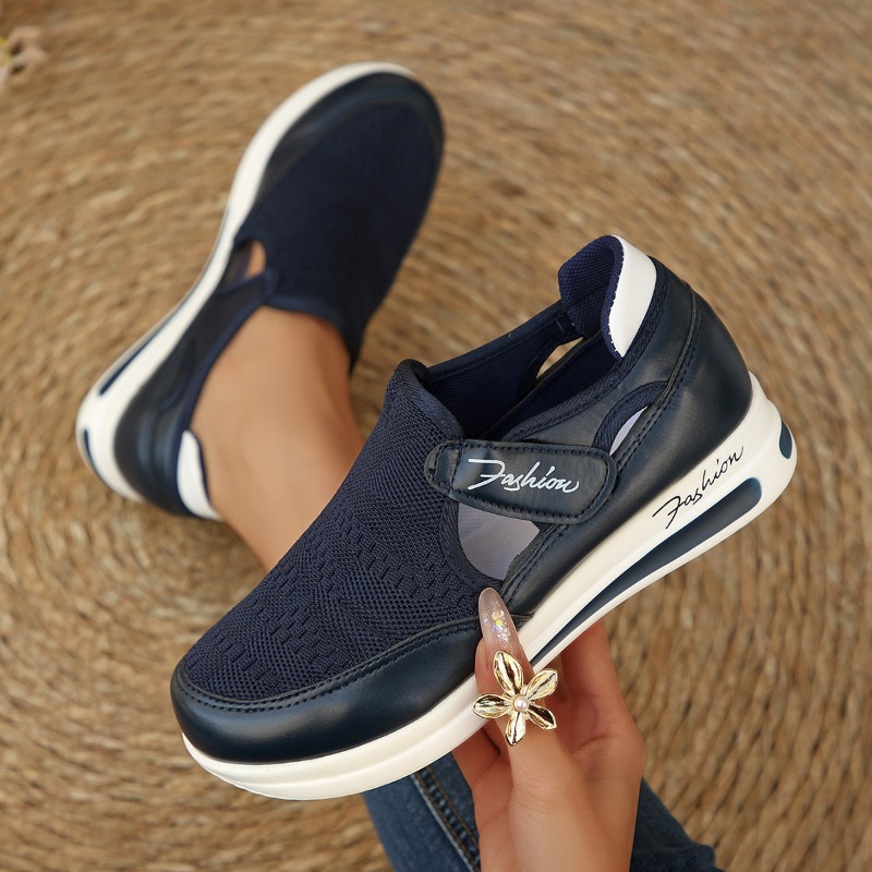 Plus Size Casual Women's Shoes - Velcro Hook Loop reseña y precio