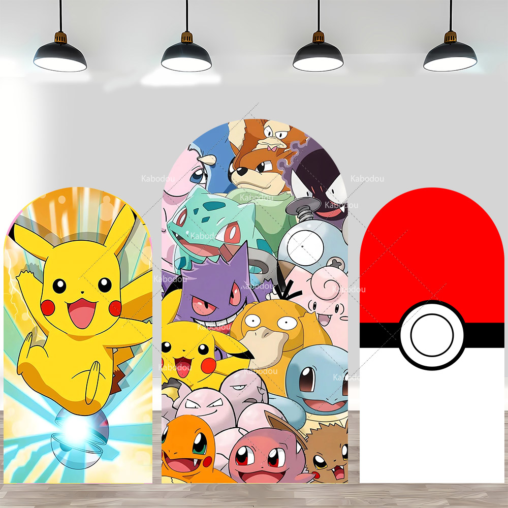 Pokemon Pikachu Backdrop Arch  - Pokeball Cosplay Prop reseña y precio