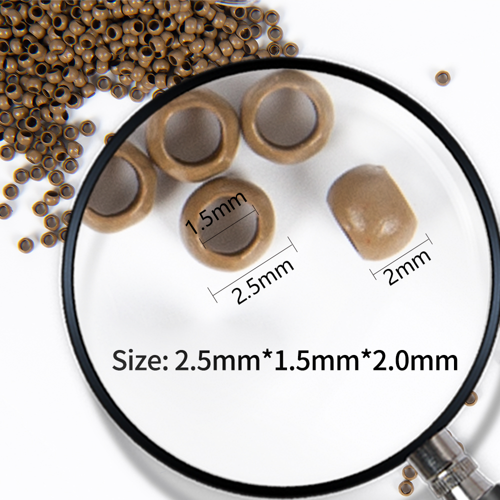 1000Pcs nano rings micro rings - Aerith Cosplay Prop reseña y precio