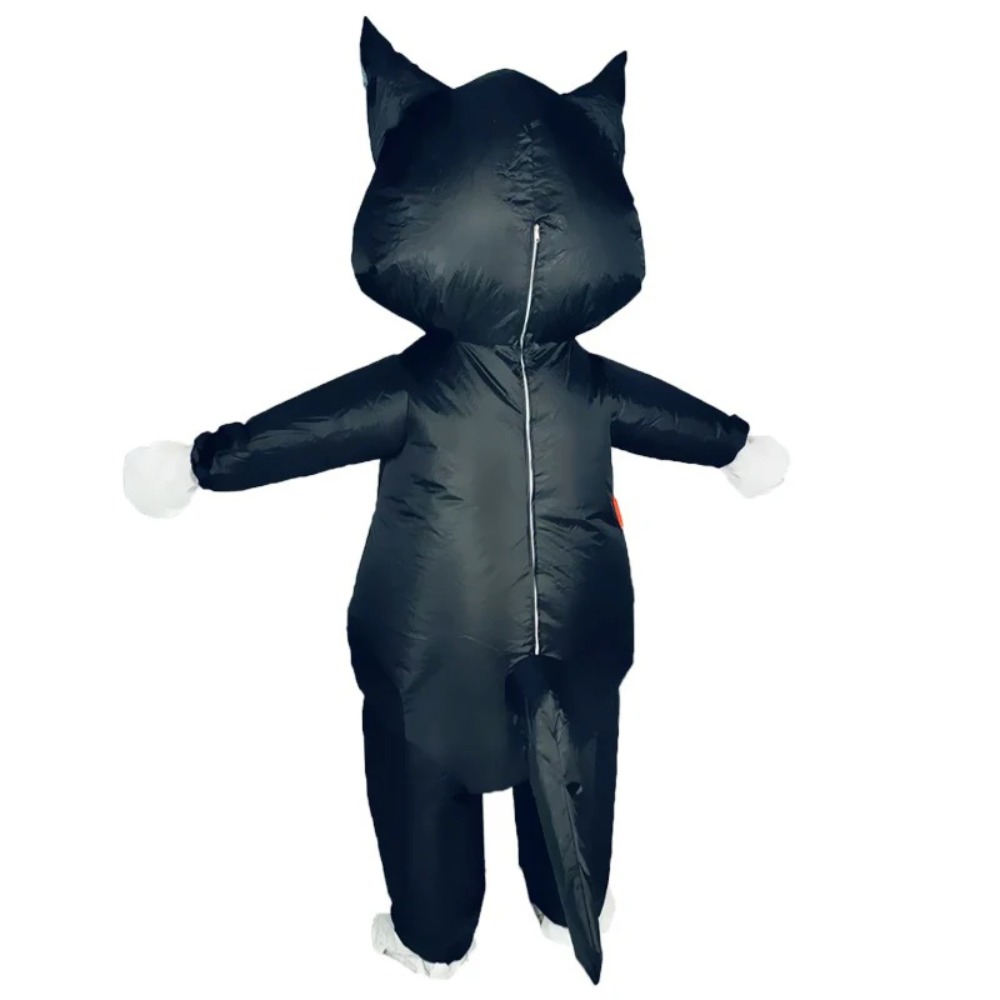 Orange Black Cat Inflatable Su - Cosplay Prop Business reseña y precio