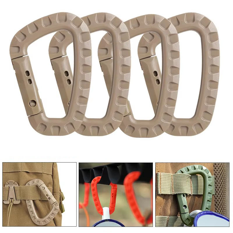 1/3/5pcs Plastic Carabiner Sna - D Ring Strap reseña y precio