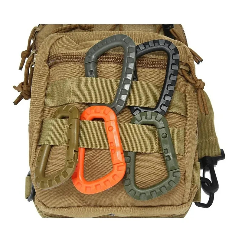 1/3/5pcs Plastic Carabiner Sna - D Ring Strap reseña y precio