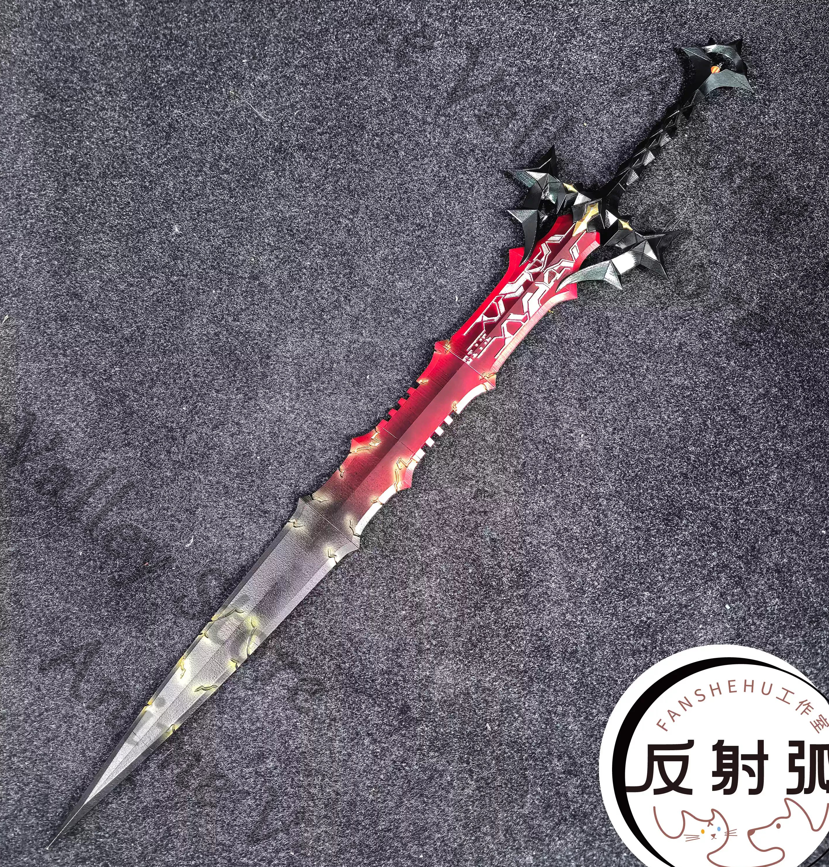 Anime Arknights Laevatain Cosp - Cosplay Flame Prop reseña y precio