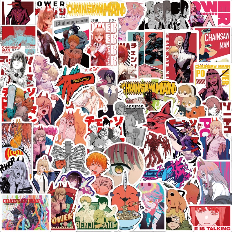 50pcs Anime Chainsaw Man Stick - Cosplay Prop Diy reseña y precio