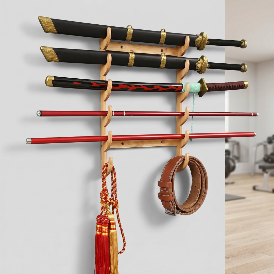 8-Layers Wall Sword Storage Sh - Cosplay Prop Dagger reseña y precio