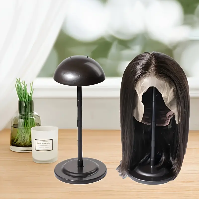 Black Plastic Wig Stand For Wi - Aerith Cosplay Prop reseña y precio