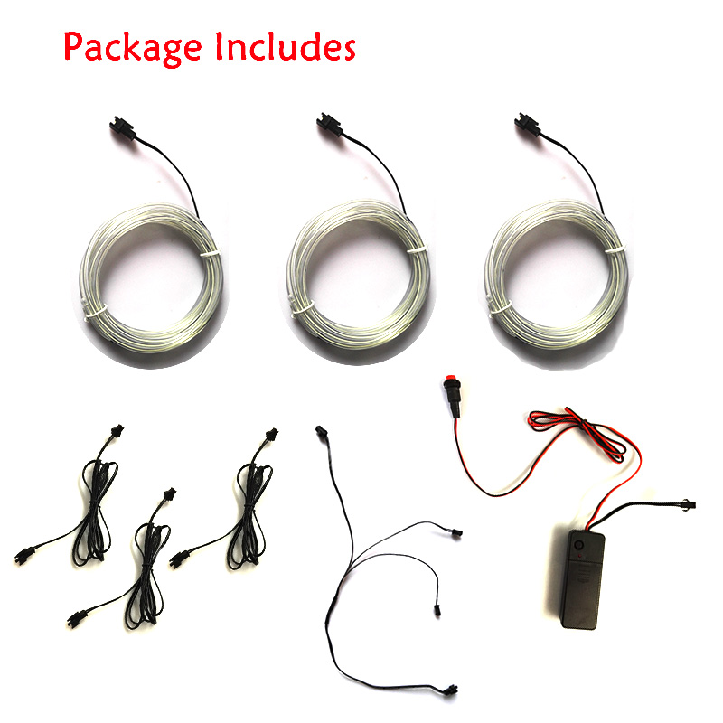 EL Wire Suit Clothings LED Cos - Led El Wire reseña y precio