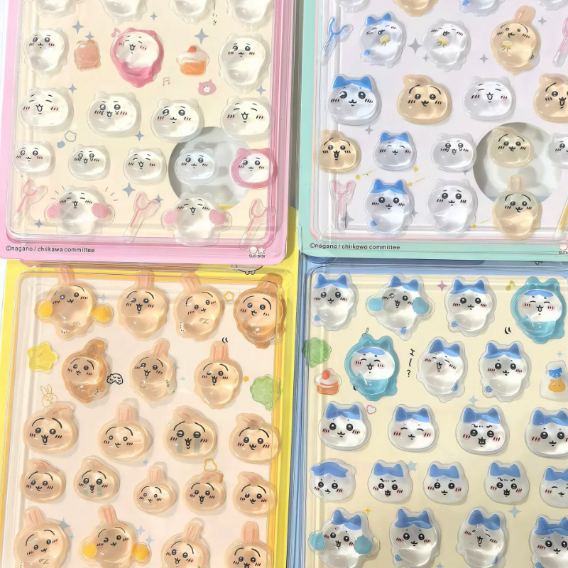 Chiikawa 3D Cute Relief Sticke - Cosplay Prop Diy reseña y precio