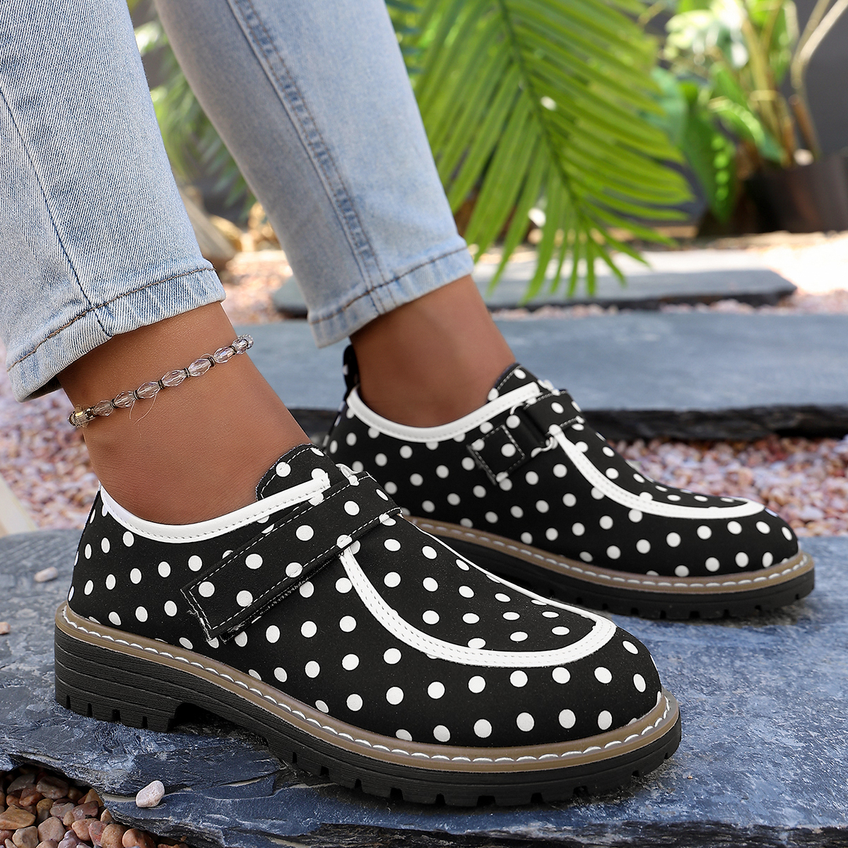 Women's Large Size Fashionable - Velcro Hook Loop reseña y precio