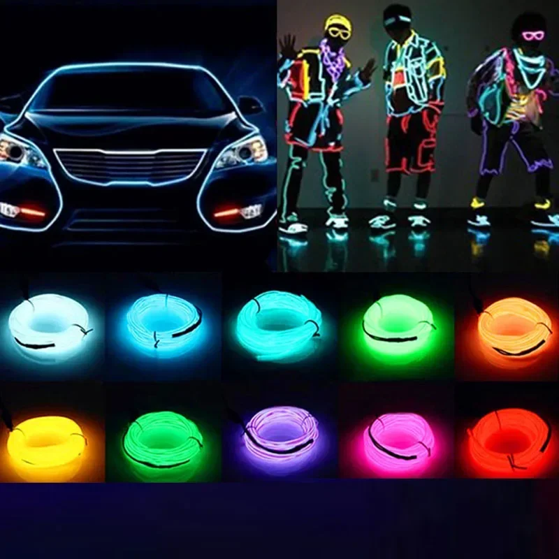 Festive Glow EL Wire Cable LED - Led El Wire reseña y precio