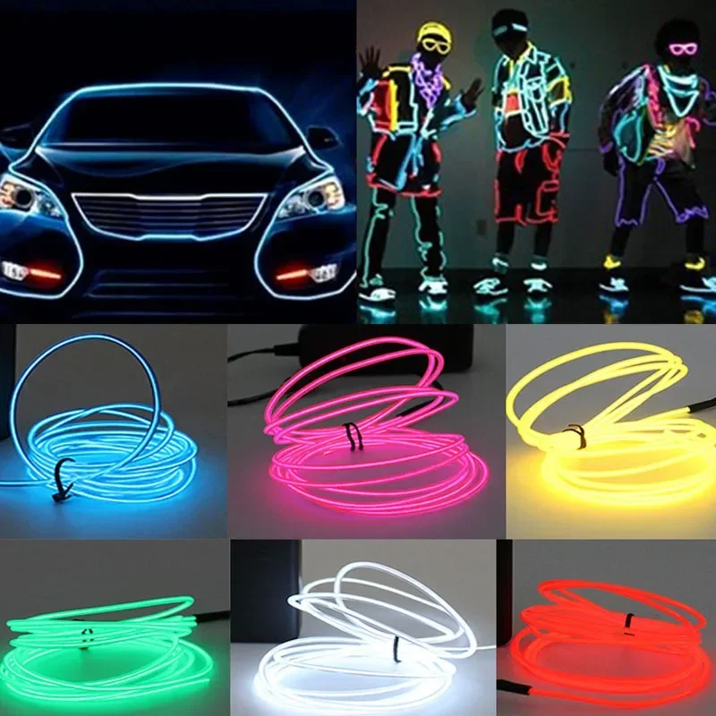 Festive Glow EL Wire Cable LED - Led El Wire reseña y precio